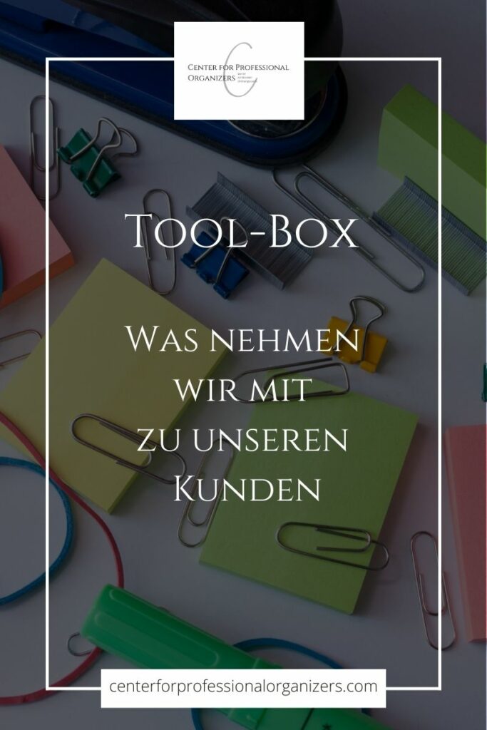 Tool-Box - Was nehmen wir mit zu unseren Kunden